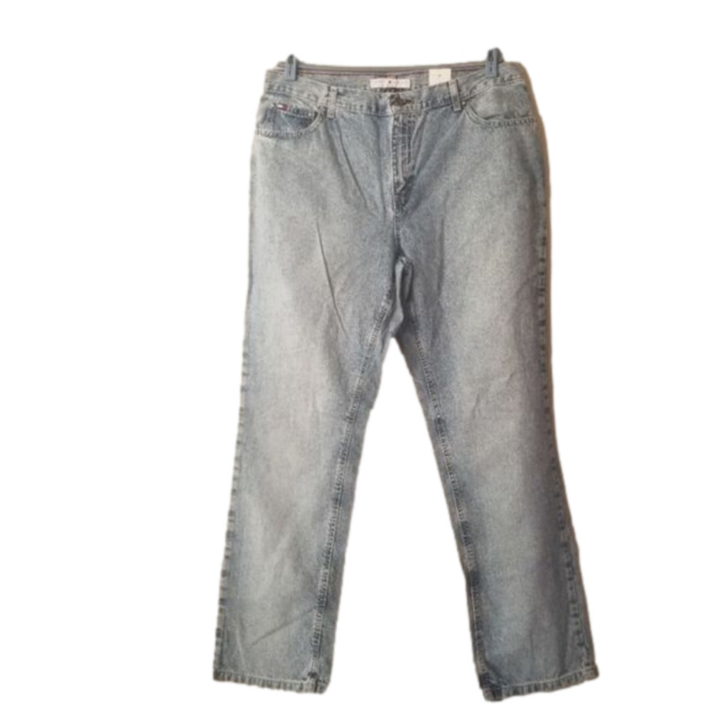 Y2K Tommy Hilfiger Vintage 2002 Straight Leg Denim Size 14 NWT